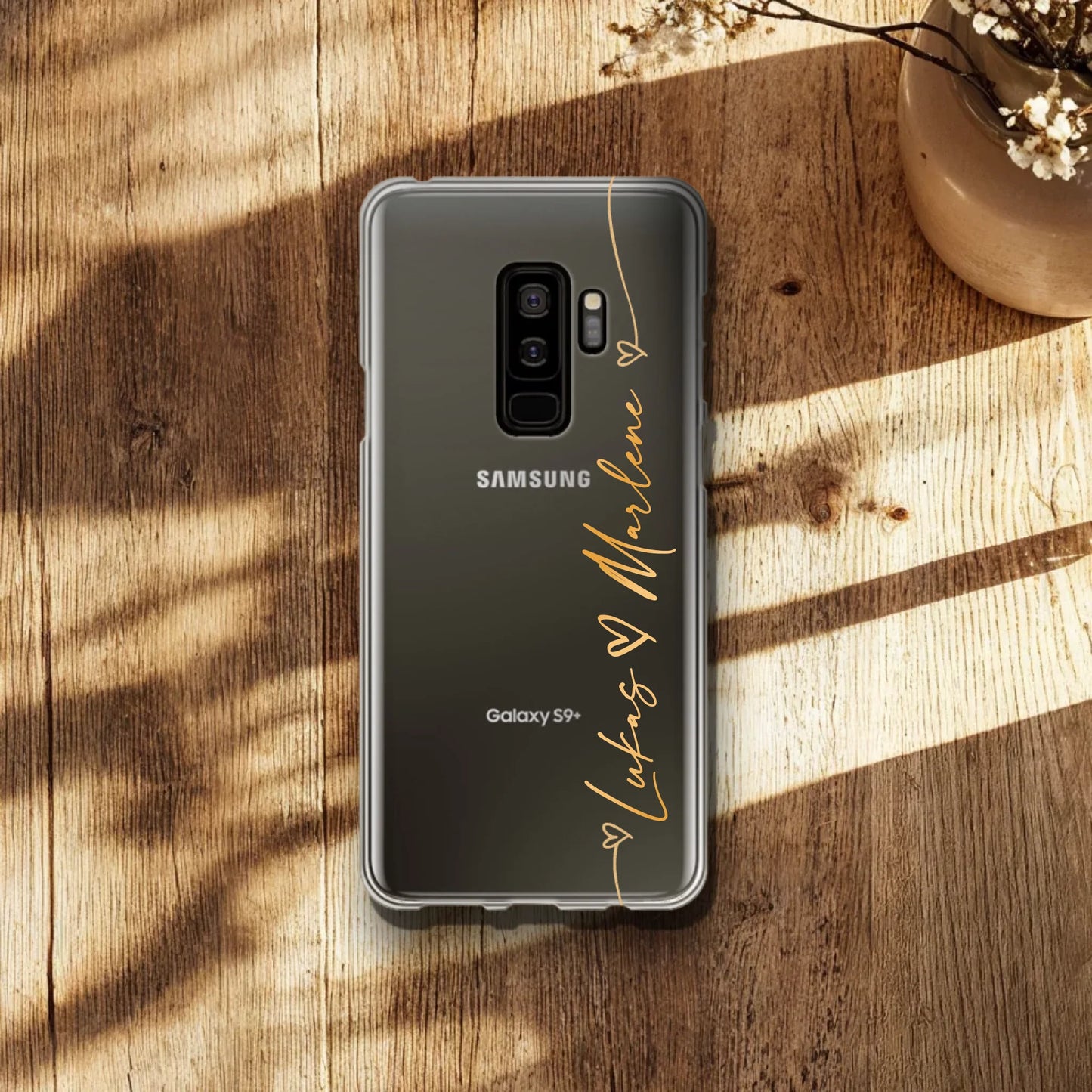 Personalisierte Handyhülle mit Schweif und Namen - Samsung
