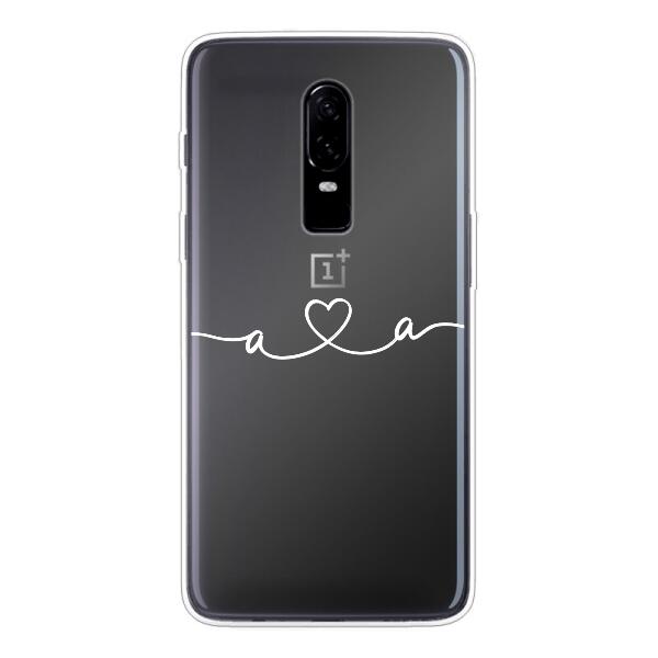 Personalisierte Handyhülle mit euren Initialien (Geschwungen) - OnePlus