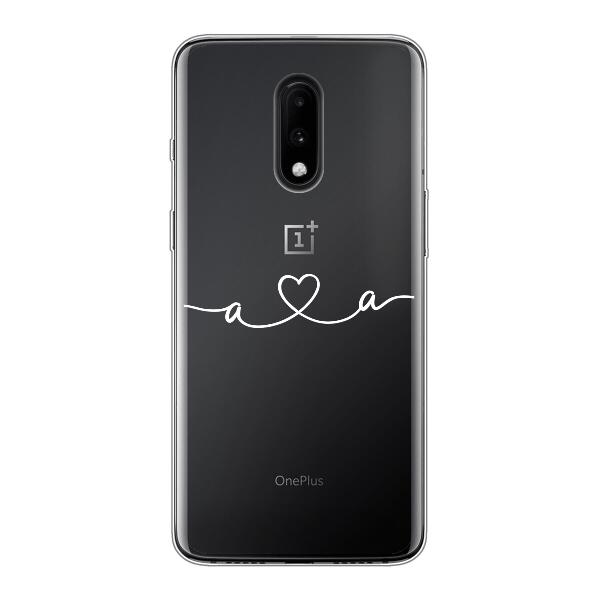 Personalisierte Handyhülle mit euren Initialien (Geschwungen) - OnePlus